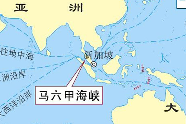 资料图：新加坡所处位置。
